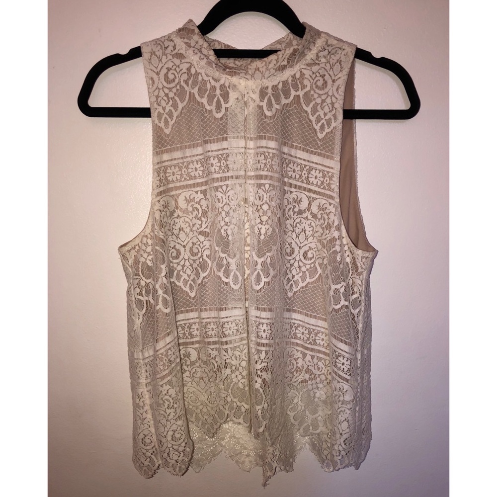 White Lace Top